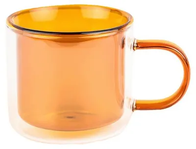 Obrázok produktu pre Dvojstenný pohár na cappuccino s uškom CHiATO, 250 ml