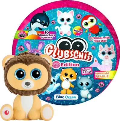 Produktbild von Blue Ocean Glubschis Sammelfiguren Muschel Serie 4 - Glubschi Glitzer - Figur Cliff