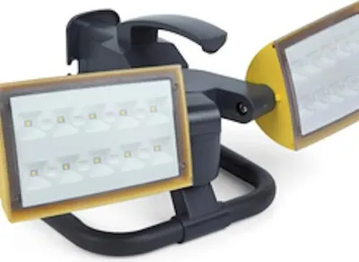 Image de Projecteur de chantier Lutec Peri LED 25W Alu