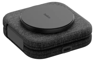 Produktbild von Belkin BoostCharge Pro, Drinnen, AC, Kabelloses Aufladen, 1,5 m, Schwarz