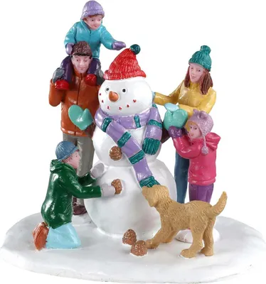 Image de Snowman teamwork figure de Noël