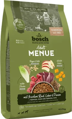 Immagine prodotto di Bosch 12kg MENUE Adt Bœuf&Coffre+Rog&Ha