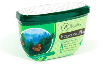 Produktbild von Lufterfrischer mit Duftperlen - 150 g Duftbecher für Zuhause - Evergreen 1 Stück [58806F]