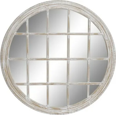 Produktbild von Wandspiegel DKD Home Decor Weiß Decapé 90 x 2 x 90 cm 90 x 2,5 x 90 cm (90 Stück)