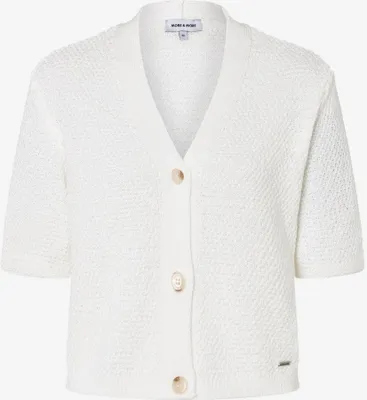Produktbild von MORE & MORE Ajour Cardigan 0041 off white 36
