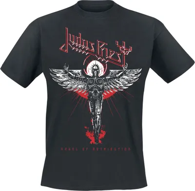 Produktbild von Judas Priest T-Shirt Herren Album Tracklisting schwarz 4XL