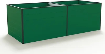 Produktbild von GFP Aluminium Hochbeet KINGSIZE DANIELA - 235 x 99 x 77 cm - Grün, Stecksystem, langlebig