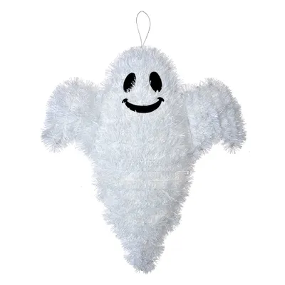 Zdjęcie produktu dla Clayre & Eef Dekoracja na Halloween duch 37 cm biały plastik