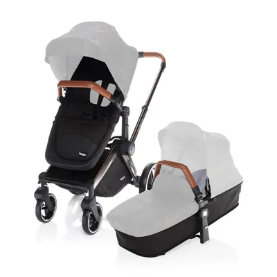 Obrázek produktu pro Kočárek ZOPA Evoque - základ, Silver/Brown
