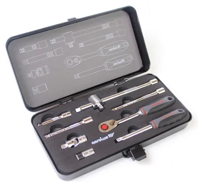 Image de Carolus by GEDORE SLIM SIXTY Jeu de douilles 1/4", 8 pièces, 4400000