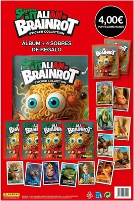 Produktbild von Skifidol Italiener Brainrot Sticker Starter Pack