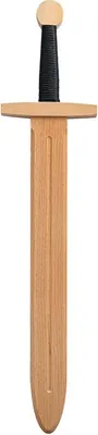 Immagine prodotto di Woodsy - Spada in legno grande da 57,5 cm per bambini
