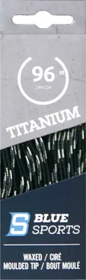 Produktbild von BLUE SPORTS Titanium/Elite Schnürsenkel gewachst (1 Paar)