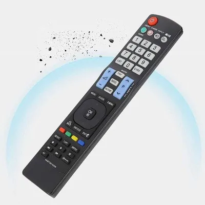 Obrázek produktu pro Univerzální dálkové ovládání k televizoru – dosah 10 metrů – černé