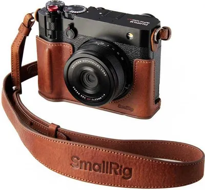 Immagine prodotto di Custodia protettiva SMALLRIG in pelle marrone per Fujifilm GFX100RF