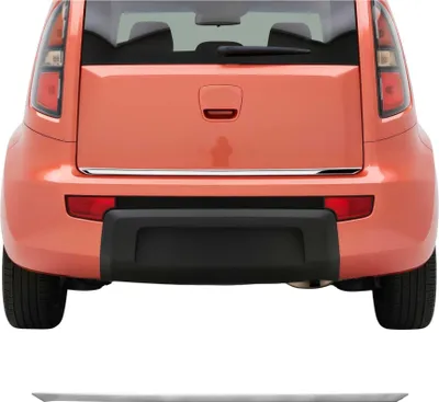 Image de Garniture de Hayon Coffre pour Kia Soul 2008-2013 acier inox