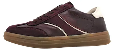 Image de Chaussures de randonnée Damenschuhe, chaussures à lacets, style sportif, couleur rouge, pour le quotidien