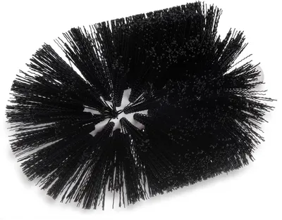 Productafbeelding van Vloerafvoerborstel, 15 cm varkenshaar diameter, zwart
