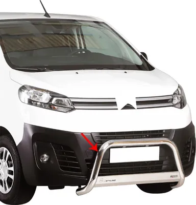 Produktbild von Frontbügel Frontschutzbügel für Citroen Jumpy Spacetourer 2016-2025 ø63 Stahl