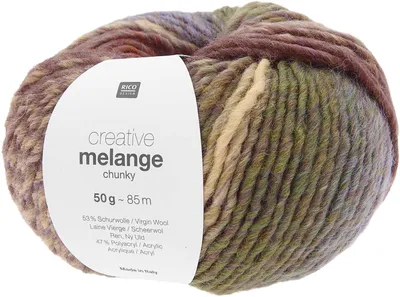 Produktbild von Rico Design Rico Creative Melange chunky Wolle 85m 50g