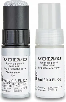 Zdjęcie produktu dla NOWY Oryginalny lakier nawierzchniowy VOLVO glacier silver 729 od autoryzowanego dealera