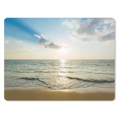 Produktbild von MuchoWow® Mauspad Mousepad Meer - Sommer - Strand 40x30 cm - Mousepads - Maus Mat - Pad - Mausunterlage - Anti Rutsch