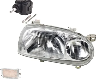 Produktbild von Johns, Scheinwerfer passend für VW Golf III 1Hx0 10/91-09/97 H1 Rechts m. LWR + Blinker 1H0941295E 1H0941295C 4A0941295 1H6941018AF 1H6941018B 1H69410