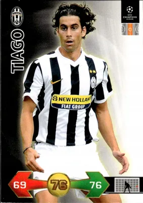 Image de 2009/10 Champions League Panini card: Juventus – Tiago