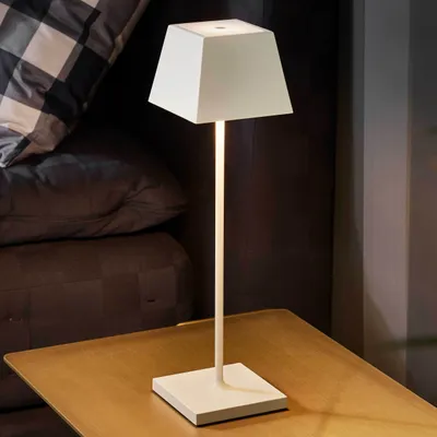 Immagine prodotto di Sigor lampada da tavolo ricaricabile NUINDIE angolare bianco