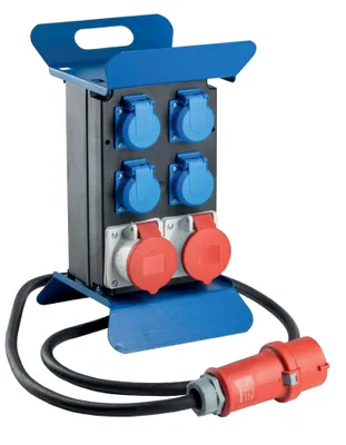 Obrázok produktu pre BACHMANN rozvádzač napájania Stecky 400V CEE, 2x16A 5p400V 4xochranný kontakt