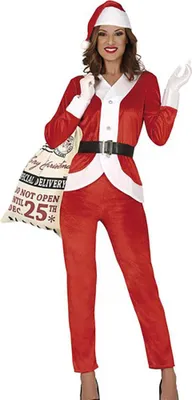 Produktbild von Guirma Weihnachtsmannfrau Kostüm M M
