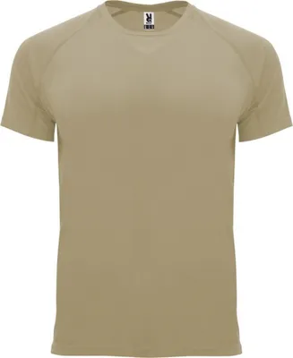 Produktbild von Roly - "Bahrain" T-Shirt für Herren - Sport kurzärmlig PF4339 (S) (Dunkel-Sandfarben)