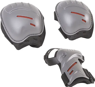 Produktbild von HUDORA Biomechanisches Protektorenset, Gr. S-M, schwarz/grau