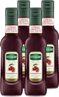 Produktbild von Mathieu Teisseire Getränke-Sirup Sauerkirsche 0,25L (4er Pack)