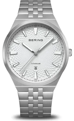 Produktbild von Bering 16141-704 Herrenuhr Titanium 41mm 10ATM