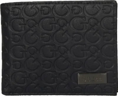 Produktbild von Herrenbrieftasche GUESS 3cc + Münze mit Logo Artikel SMGLENLEA20 GLEN SM BILFORD W C cm.12 x 10 x 1 (ca.), UNICA - ONE SIZE, Poliuretano 100%
