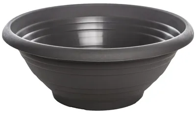 Produktbild von Blumenschale Cortina - ø 45 cm - anthrazit