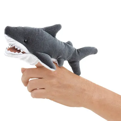 Produktbild von Folkmanis Shark, Fingerpuppe, Tier, 1 Stück(e)