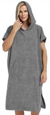 Imagen del producto de Poncho de secado rápido para surf, ideal para actividades al aire libre