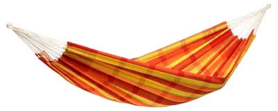 Produktbild von AMAZONAS XL Hängematte Barbados Papaya Tuchhängematte Liegefläche ca. 230 x 150 cm