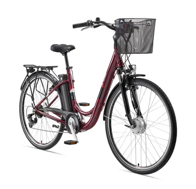 Produktbild von Telefunken City E-Bike für Damen und Herren | Elektrofahrrad 28 Zoll | 7-Gang Kettenschaltung | Frontmotor 250 W | 374,4 Wh Akku | EBike Pedelec