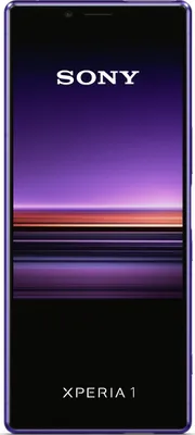 Produktbild von Sony Xperia 1, 16,5 cm (6.5"), 6 GB, 128 GB, 12 MP, Android 9.0, Violett