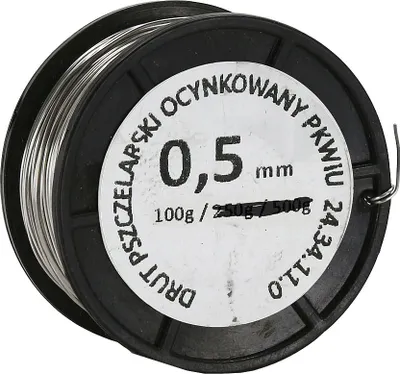 Produktbild von Wabendraht verzinkt, Ø 0,5 mm, Spule 100 g