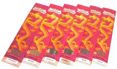 Produktbild von Räucherstäbchen Dragon, Duftsorte:Rose