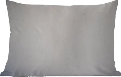 Produktbild von MuchoWow® Outdoor Kissen - Beton - Weiß - Modern - 50x30 cm - Wetterfest - Lounge Kissen - Sofa kissen - Wohnzimmer Dekoration