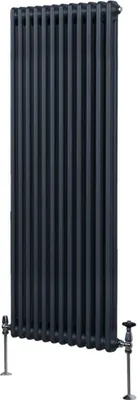 Zdjęcie produktu dla Tradycyjny grzejnik 2-kolumnowy - 1800 x 562 mm - Antracytowy szary