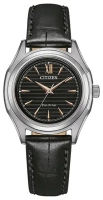 Imagen del producto de Reloj de pulsera para mujer CITIZEN FE2110-14E, diseño clásico, color negro