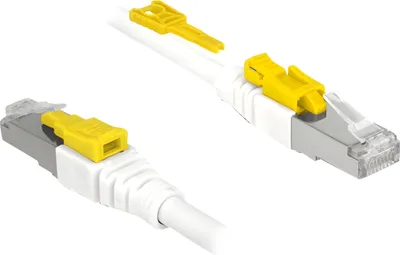 Zdjęcie produktu dla DeLOCK 85331, 1 m, Cat6a, S/FTP (S-STP), RJ-45, RJ-45, Biały