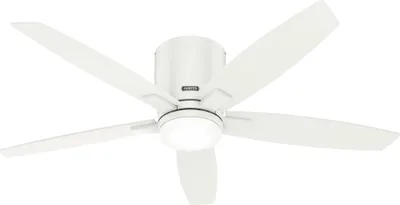 Immagine prodotto di Ventilatore da soffitto con luce LED e telecomando Valencia Bianco 132 cm
