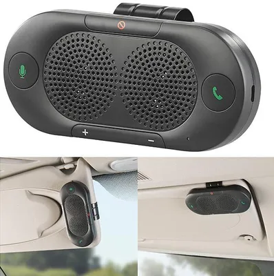 Image de Kit mains libres avec bluetooth 5.0 multipoint, compatible Siri & Google BFX-420.pt